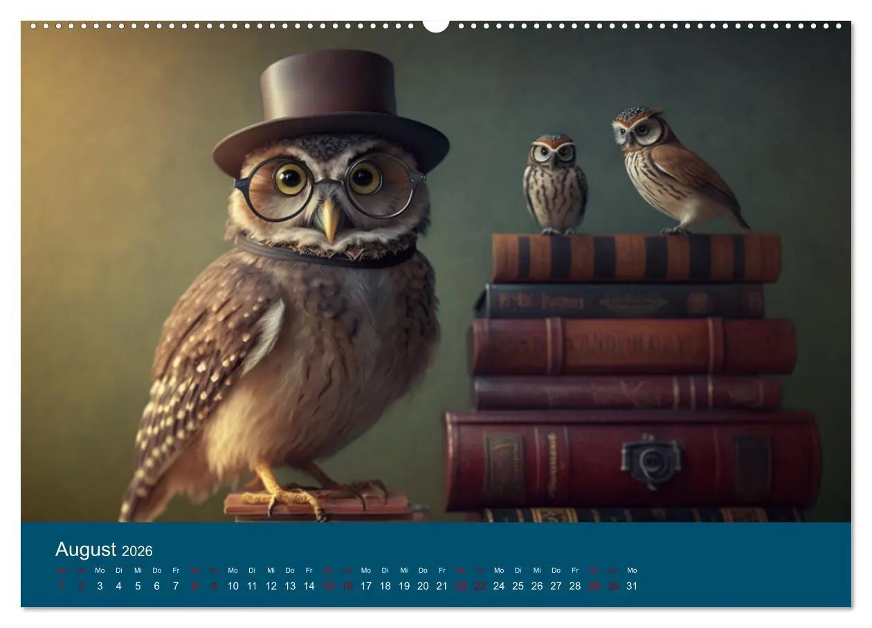 Bild: 9783457384268 | Eule gut... alles gut! (hochwertiger Premium Wandkalender 2026 DIN...