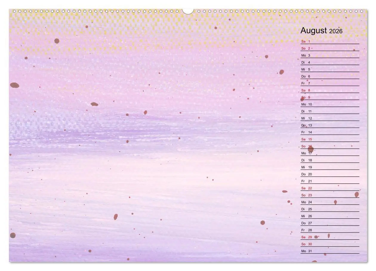Bild: 9783457524268 | Pastellbunter DIY-Bastelkalender (Wandkalender 2026 DIN A2 quer),...