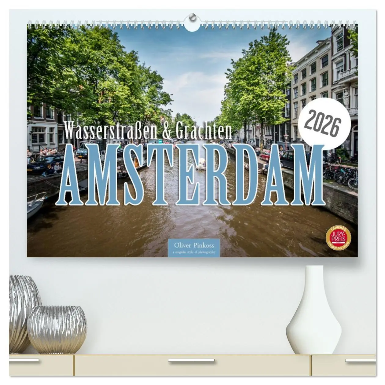 Cover: 9783457764268 | Amsterdam - Wasserstraßen und Grachten (hochwertiger Premium...