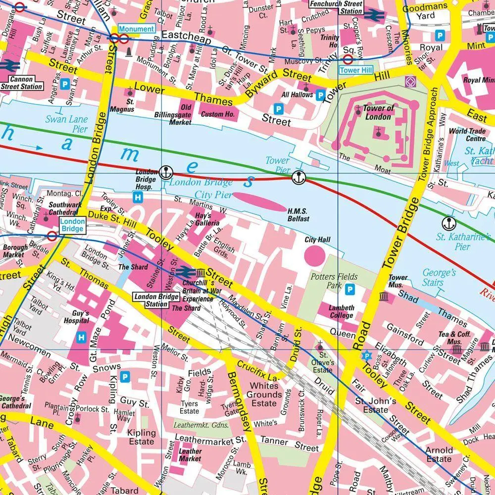 Bild: 9783707924268 | London, Stadtplan 1:10.000, freytag &amp; berndt | Freytag &amp; Berndt | 2025