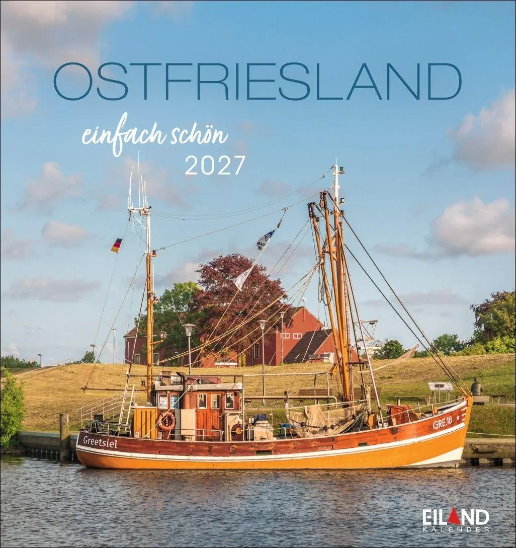 Cover: 9783964024268 | Ostfriesland Postkartenkalender 2027 - einfach schön | Eiland | 13 S.