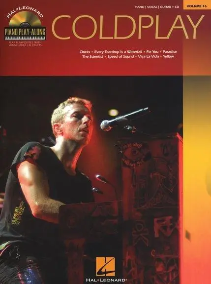 Cover: 9781458494368 | Coldplay: Piano Play-Along Volume 16 (Book/Online Audio) | Coldplay