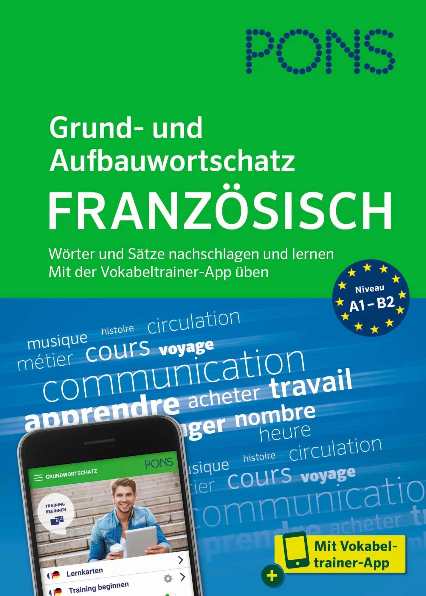 Cover: 9783125624368 | PONS Grund- und Aufbauwortschatz Französisch | March | Taschenbuch