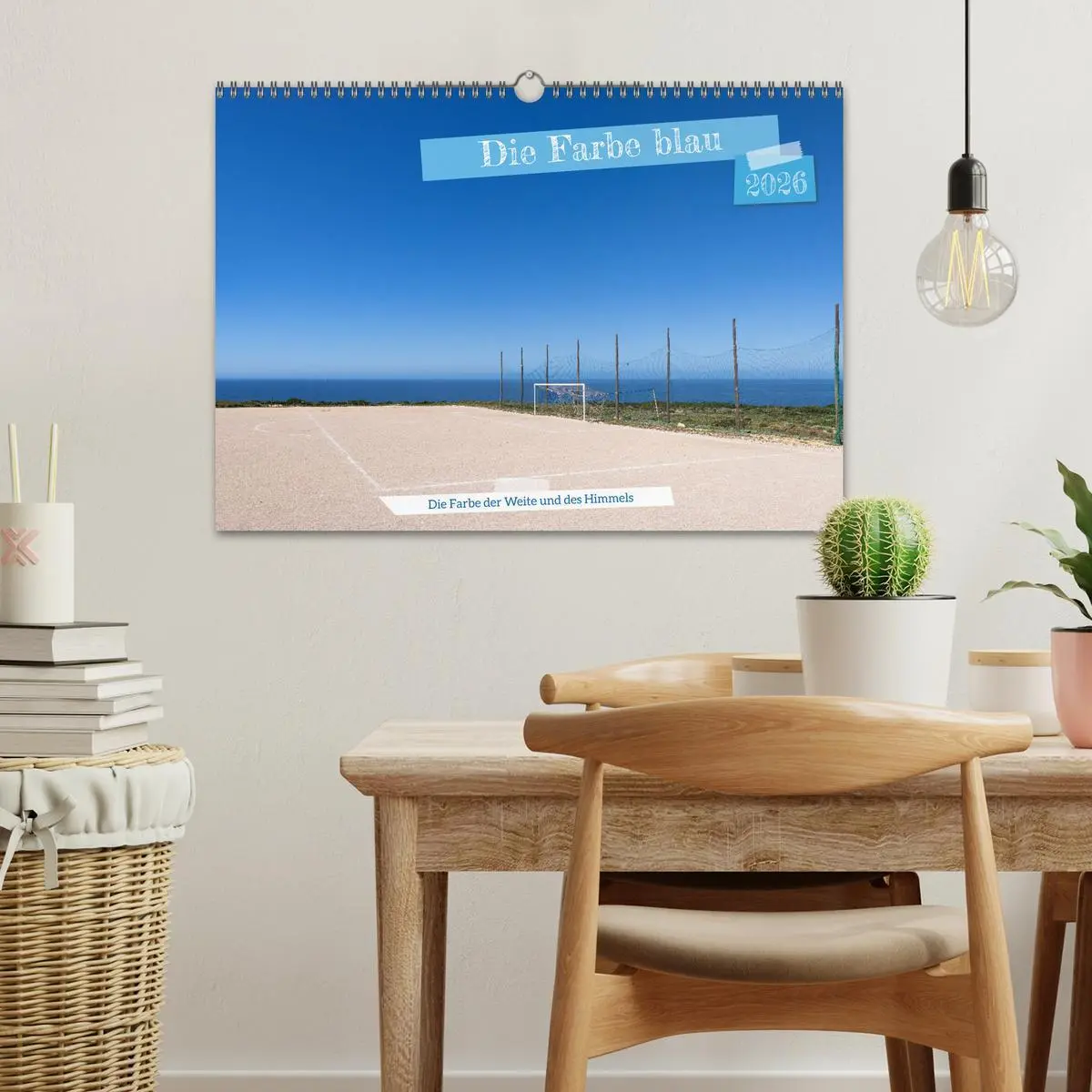 Bild: 9783457374368 | Die Farbe blau - Die Farbe der Weite und des Himmels (Wandkalender...