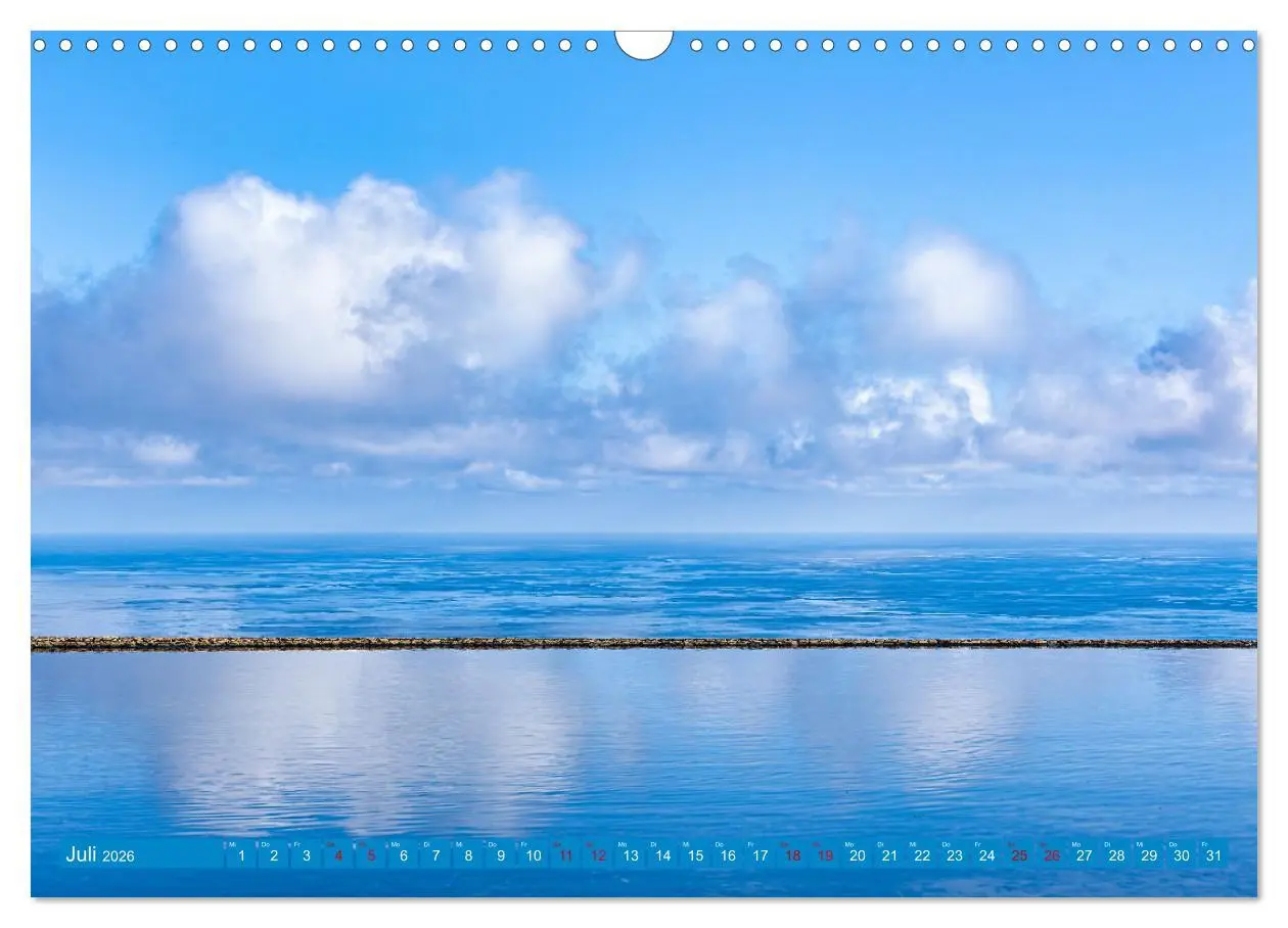 Bild: 9783457374368 | Die Farbe blau - Die Farbe der Weite und des Himmels (Wandkalender...