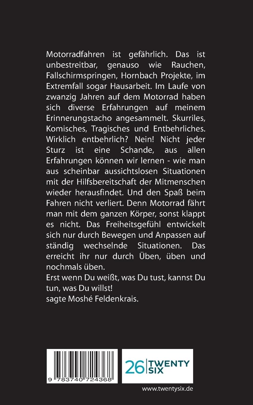 Rückseite: 9783740724368 | Krad Katastrophen | Peinliches, Tragisches und Komisches | Stoner