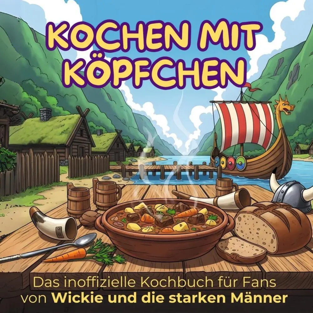 Cover: 9783759184368 | Das inoffizielle Kochbuch für Fans von Wickie und die starken Männer