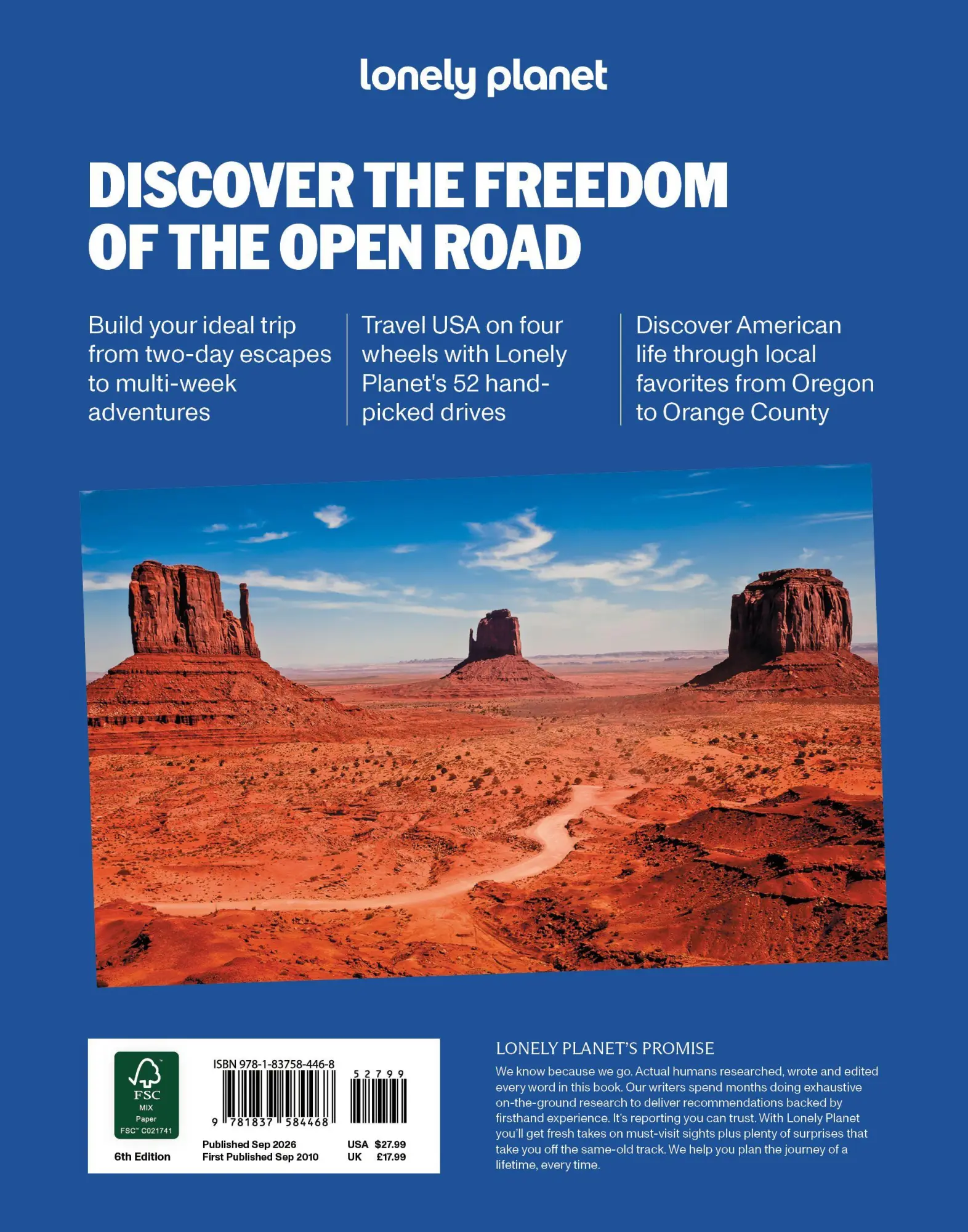 Bild: 9781837584468 | Lonely Planet Best Road Trips USA | Alison Bing (u. a.) | Taschenbuch