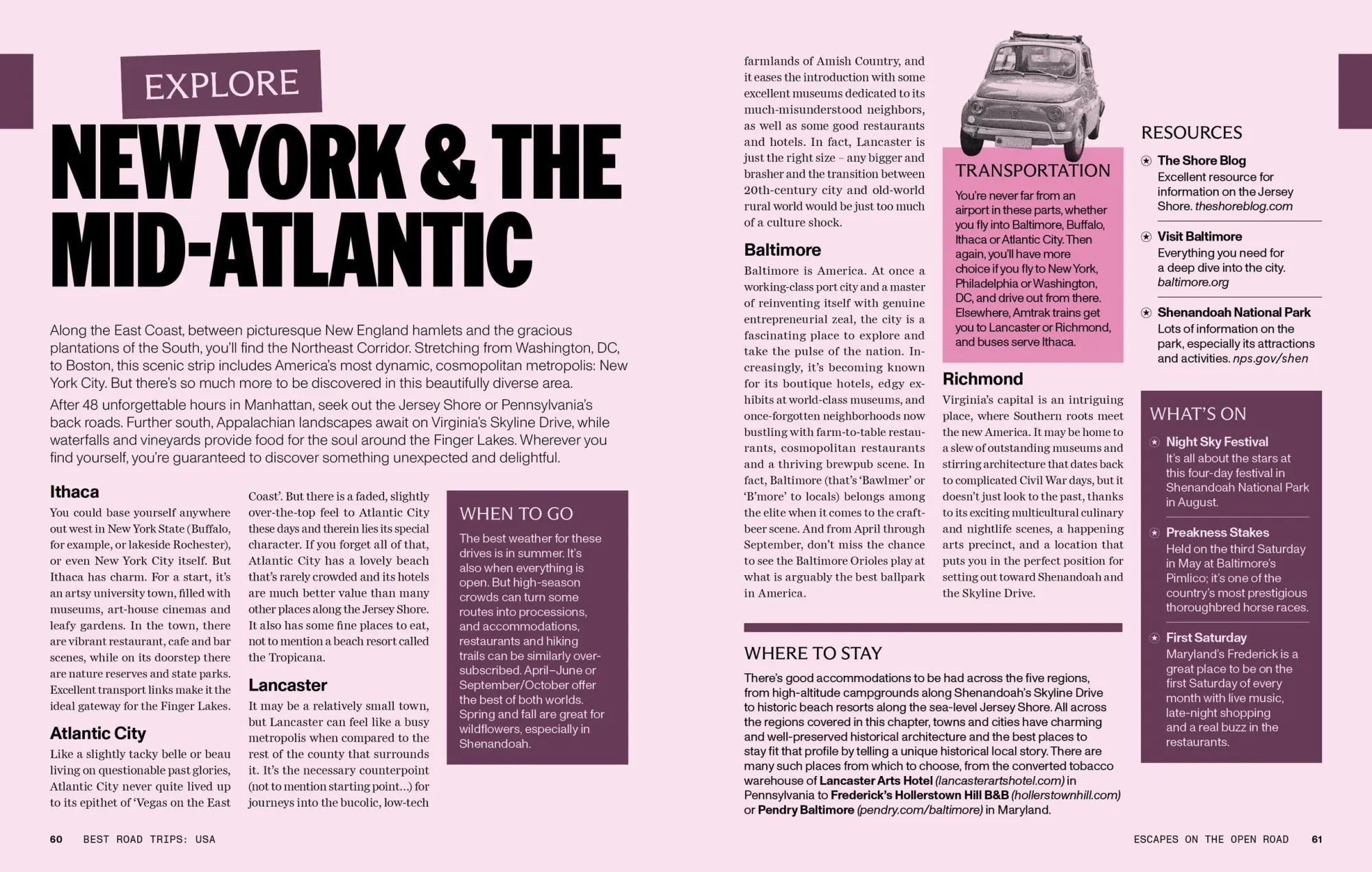 Bild: 9781837584468 | Lonely Planet Best Road Trips USA | Alison Bing (u. a.) | Taschenbuch