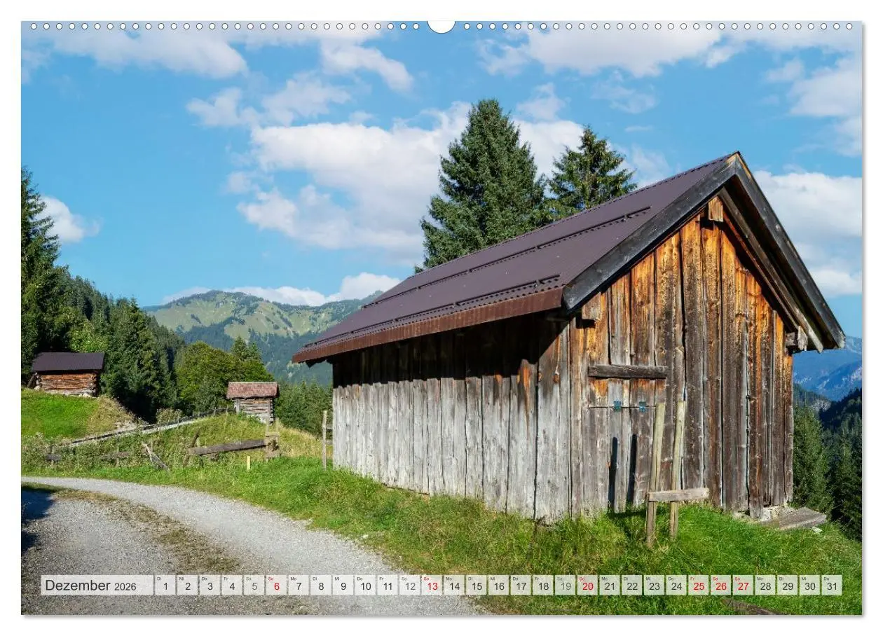 Bild: 9783457294468 | Urlaub im Tannheimer Tal (Wandkalender 2026 DIN A2 quer), CALVENDO...