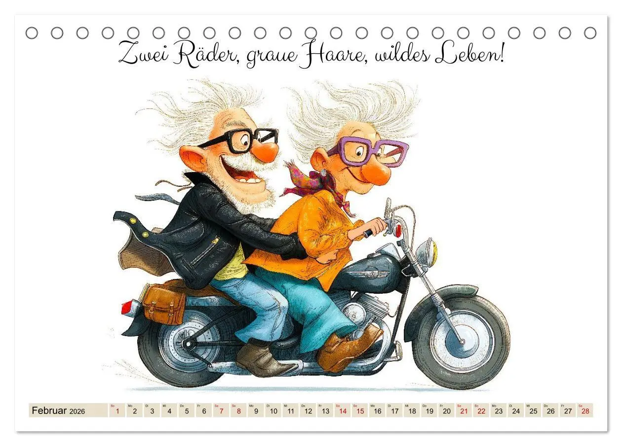 Bild: 9783516694468 | Endlich Rente - So macht Ruhestand Spaß! (Tischkalender 2026 DIN A5...