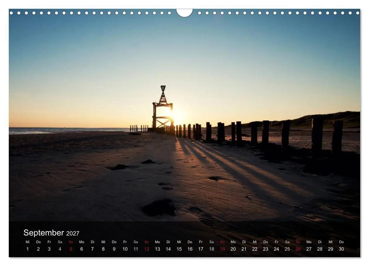 Bild: 9783594054468 | Wangerooge - Eine Perle in der Nordsee. (Wandkalender 2027 DIN A3...