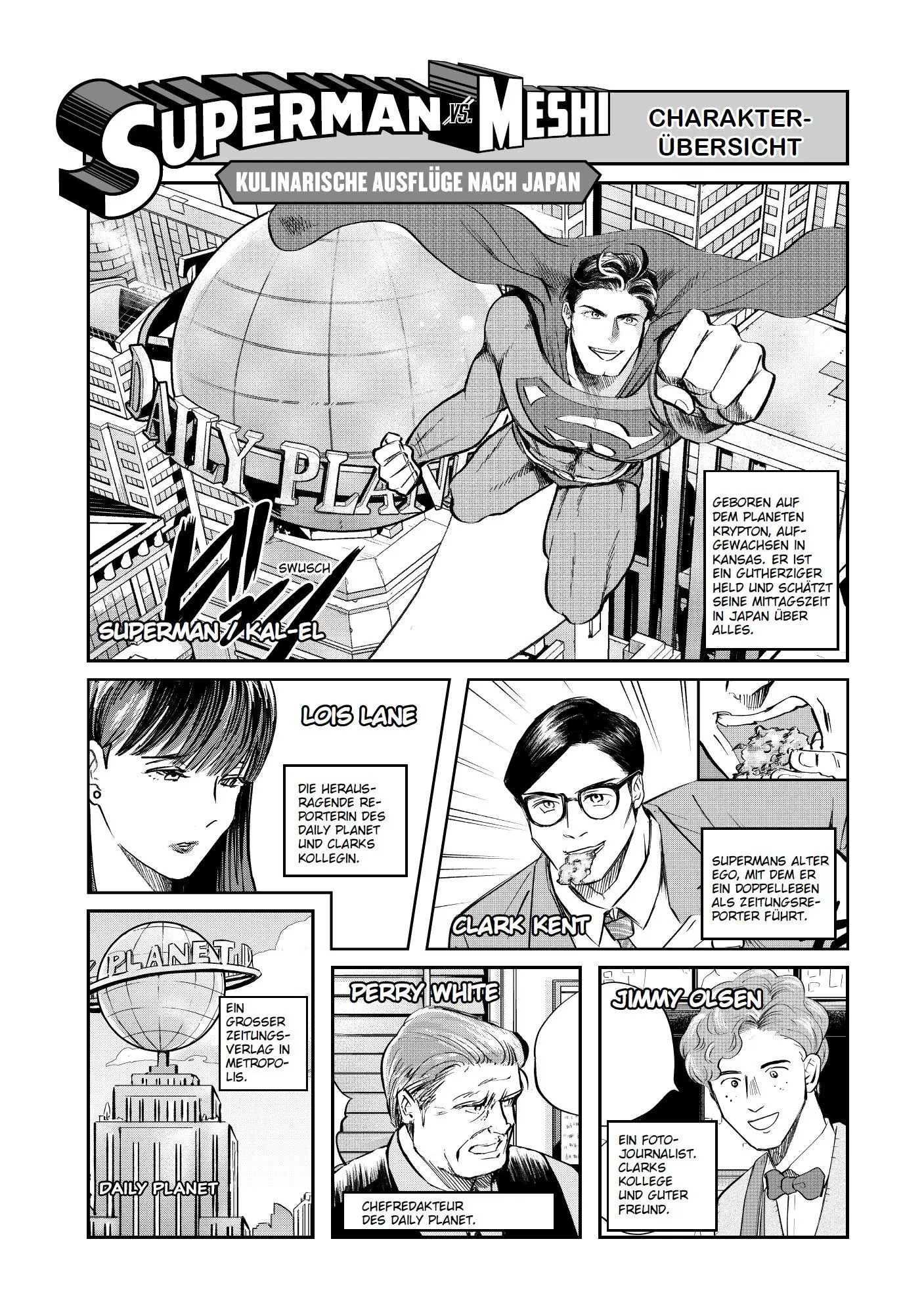 Bild: 9783741634468 | Superman vs. Meshi: Kulinarische Ausflüge nach Japan (Manga) 01 | Buch