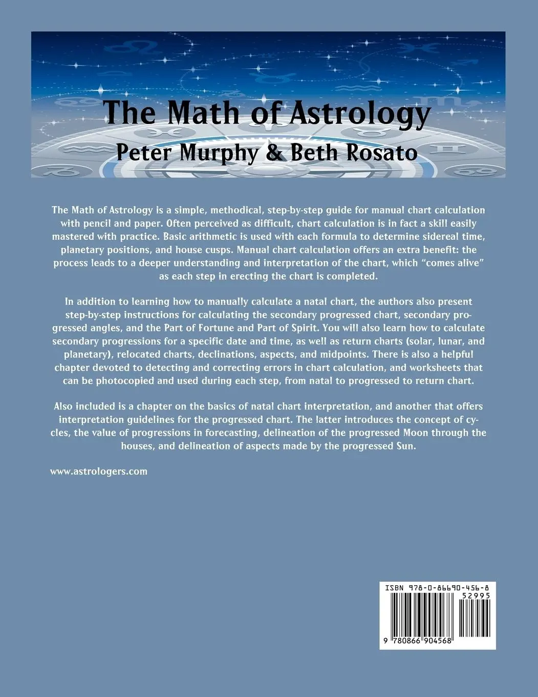 Rückseite: 9780866904568 | The Math of Astrology | Peter Murphy (u. a.) | Taschenbuch | Englisch