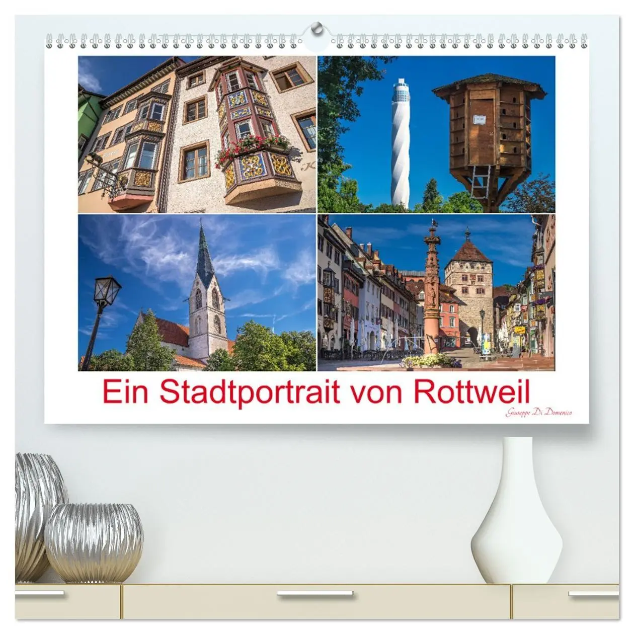 Cover: 9783457354568 | Ein Stadtportrait von Rottweil (hochwertiger Premium Wandkalender...