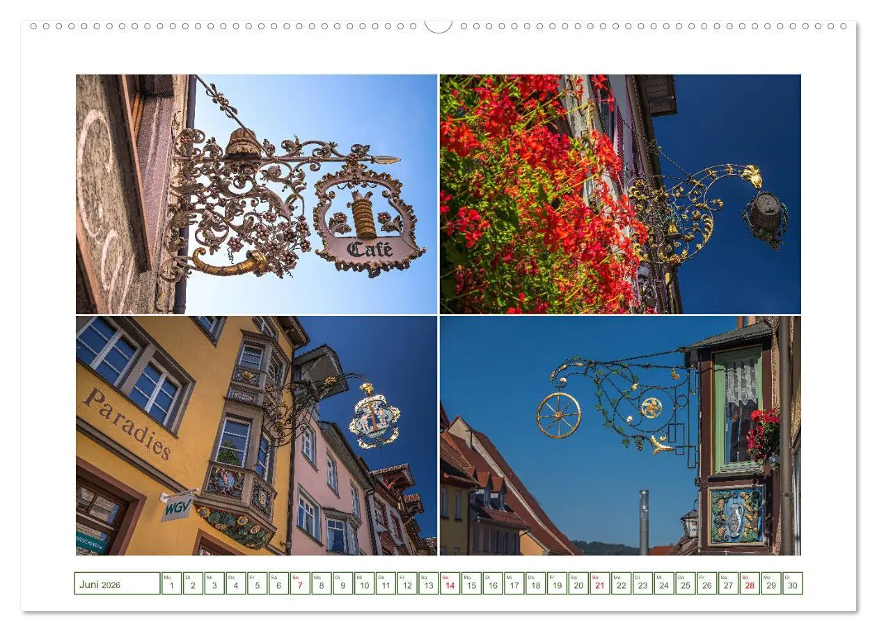 Bild: 9783457354568 | Ein Stadtportrait von Rottweil (hochwertiger Premium Wandkalender...
