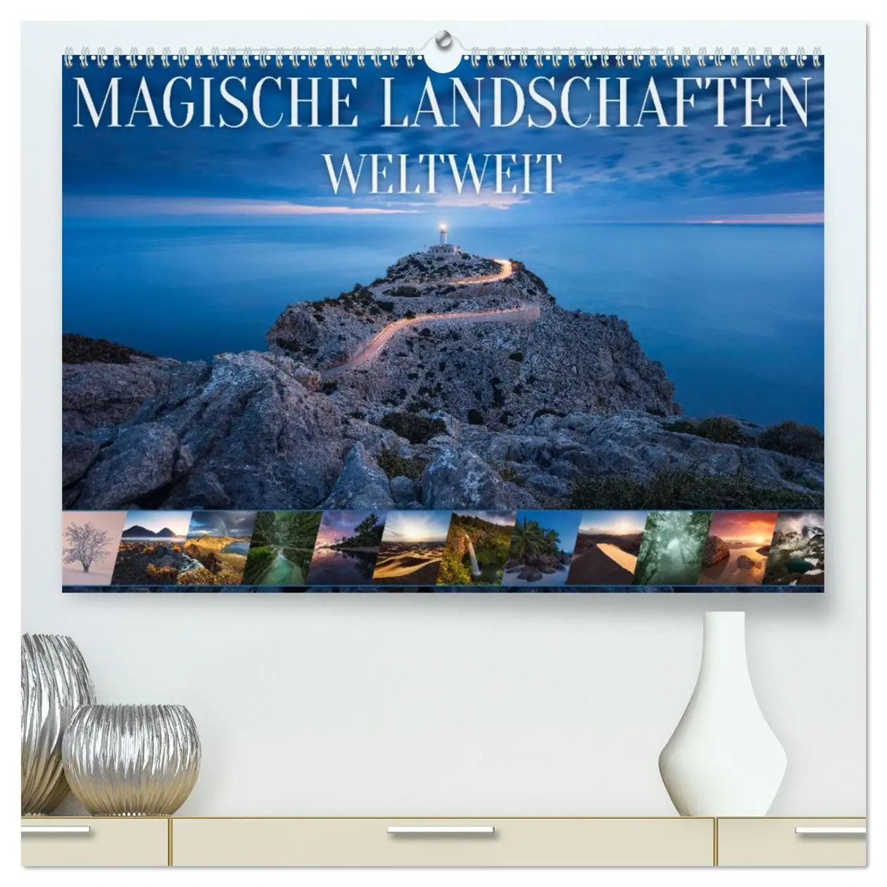 Cover: 9783457424568 | Magische Landschaften Weltweit (hochwertiger Premium Wandkalender...