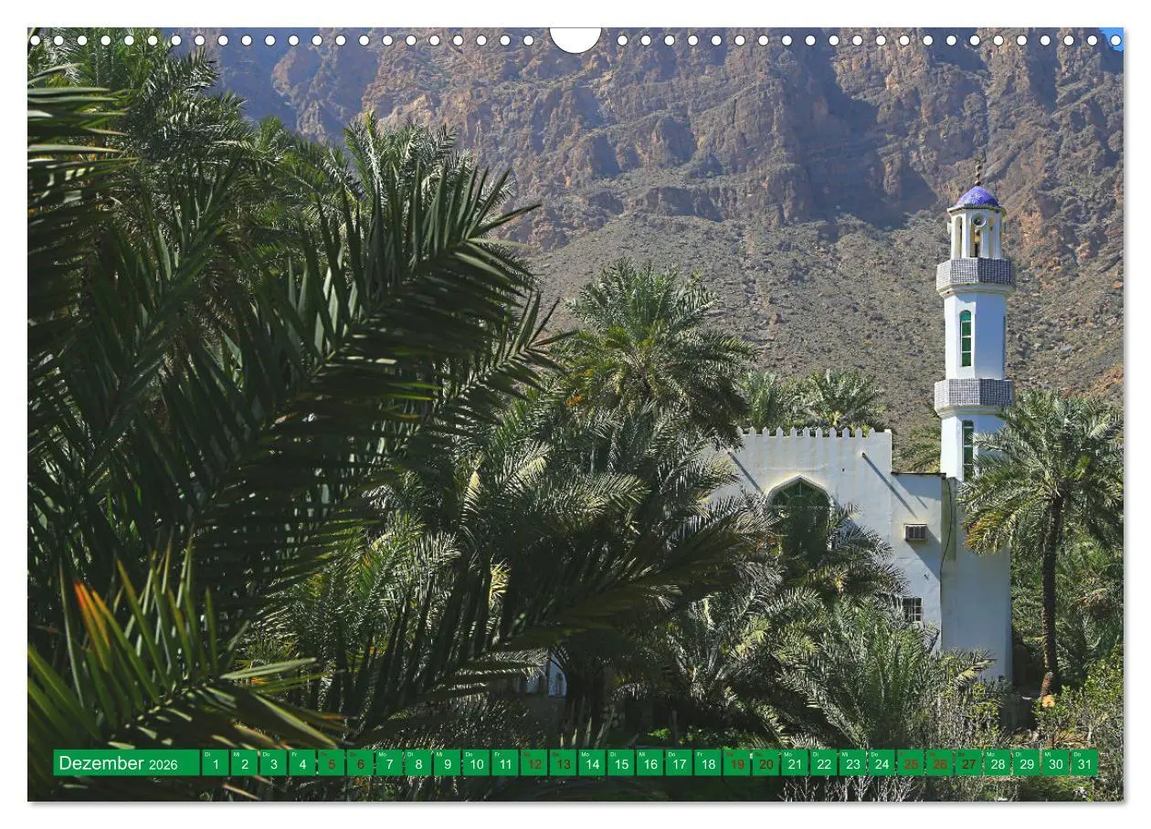 Bild: 9783457594568 | Unterwegs im Weihrauchland Oman (Wandkalender 2026 DIN A3 quer),...