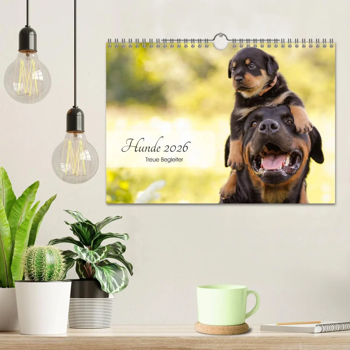 Bild: 9783457974568 | Hunde 2026 - Treue Begleiter (Wandkalender 2026 DIN A4 quer),...