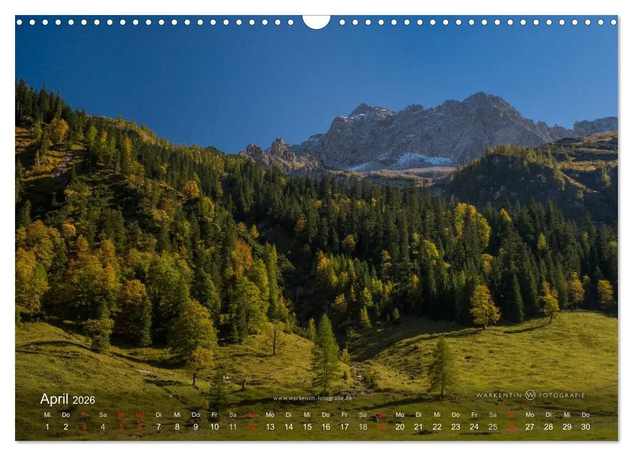 Bild: 9783516064568 | Großer Ahornboden - Europas großer Ahornwald (Wandkalender 2026 DIN...