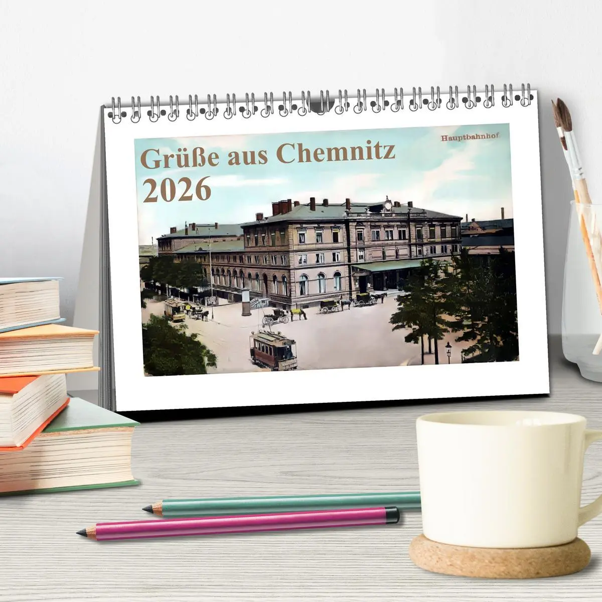 Bild: 9783516204568 | Grüße aus Chemnitz (Tischkalender 2026 DIN A5 quer), CALVENDO...