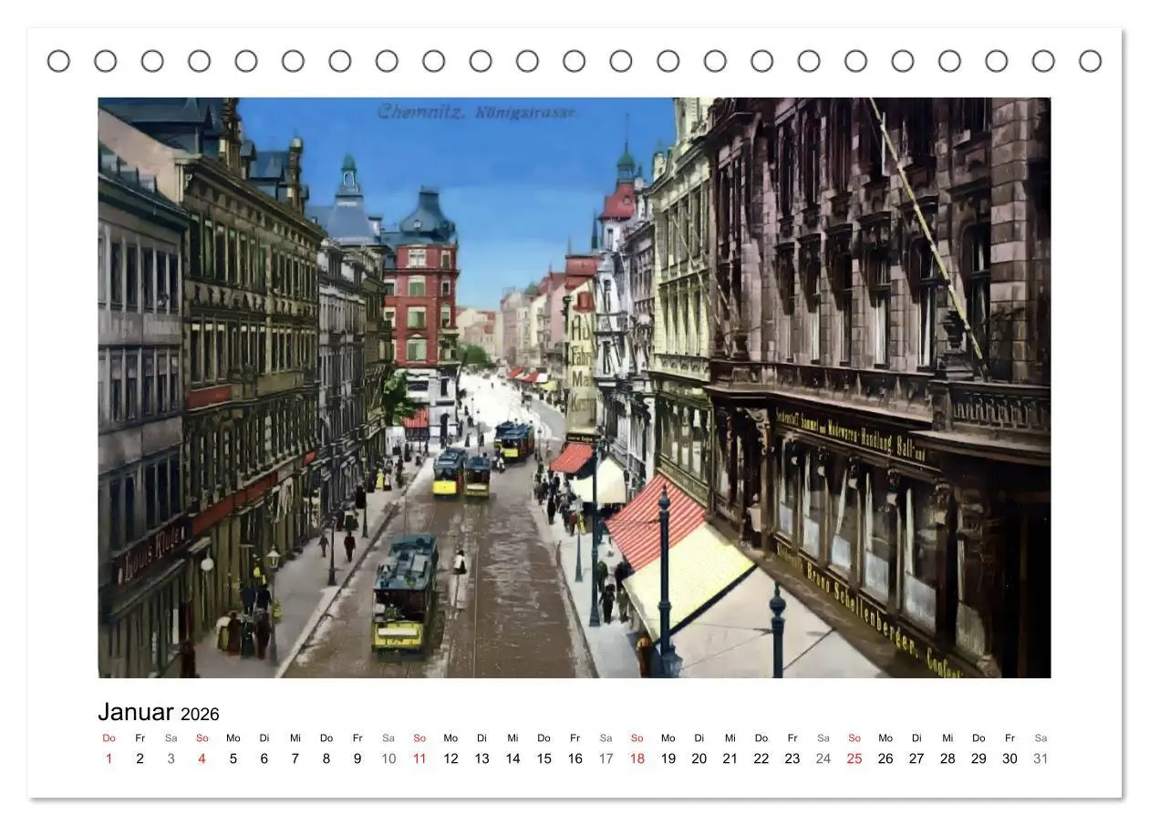 Bild: 9783516204568 | Grüße aus Chemnitz (Tischkalender 2026 DIN A5 quer), CALVENDO...