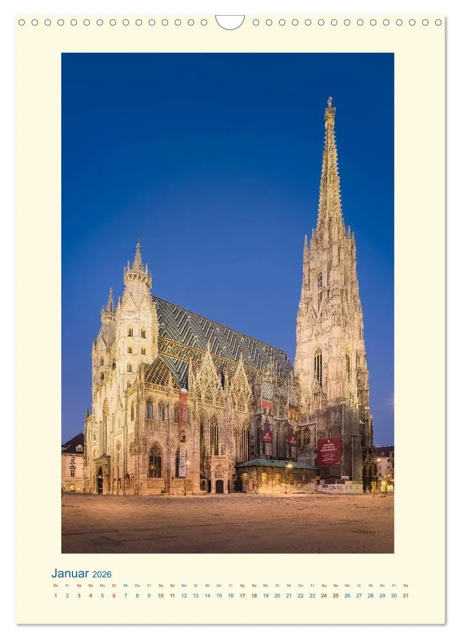 Bild: 9783516684568 | Meine schöne Stadt - ein Spaziergang durch Wien (Wandkalender 2026...