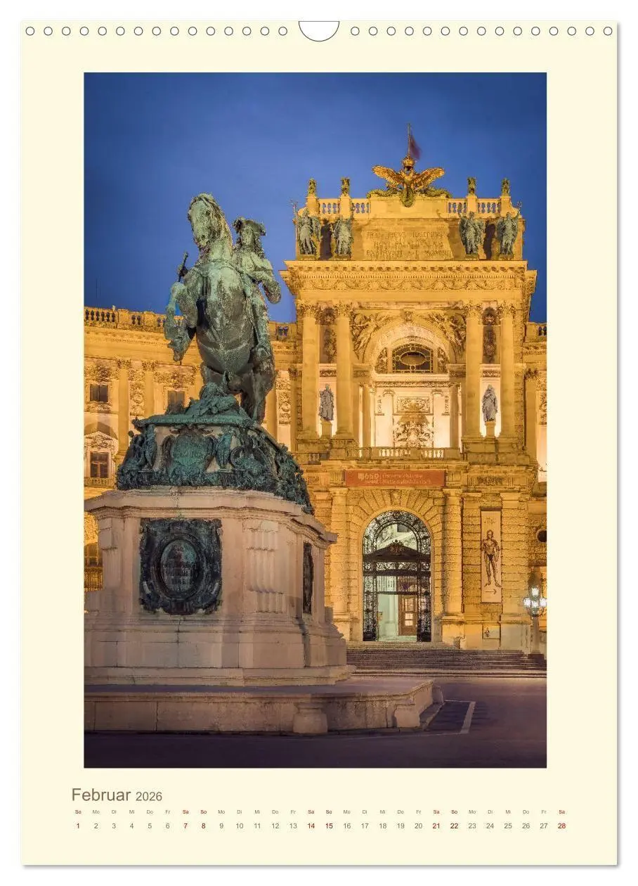 Bild: 9783516684568 | Meine schöne Stadt - ein Spaziergang durch Wien (Wandkalender 2026...
