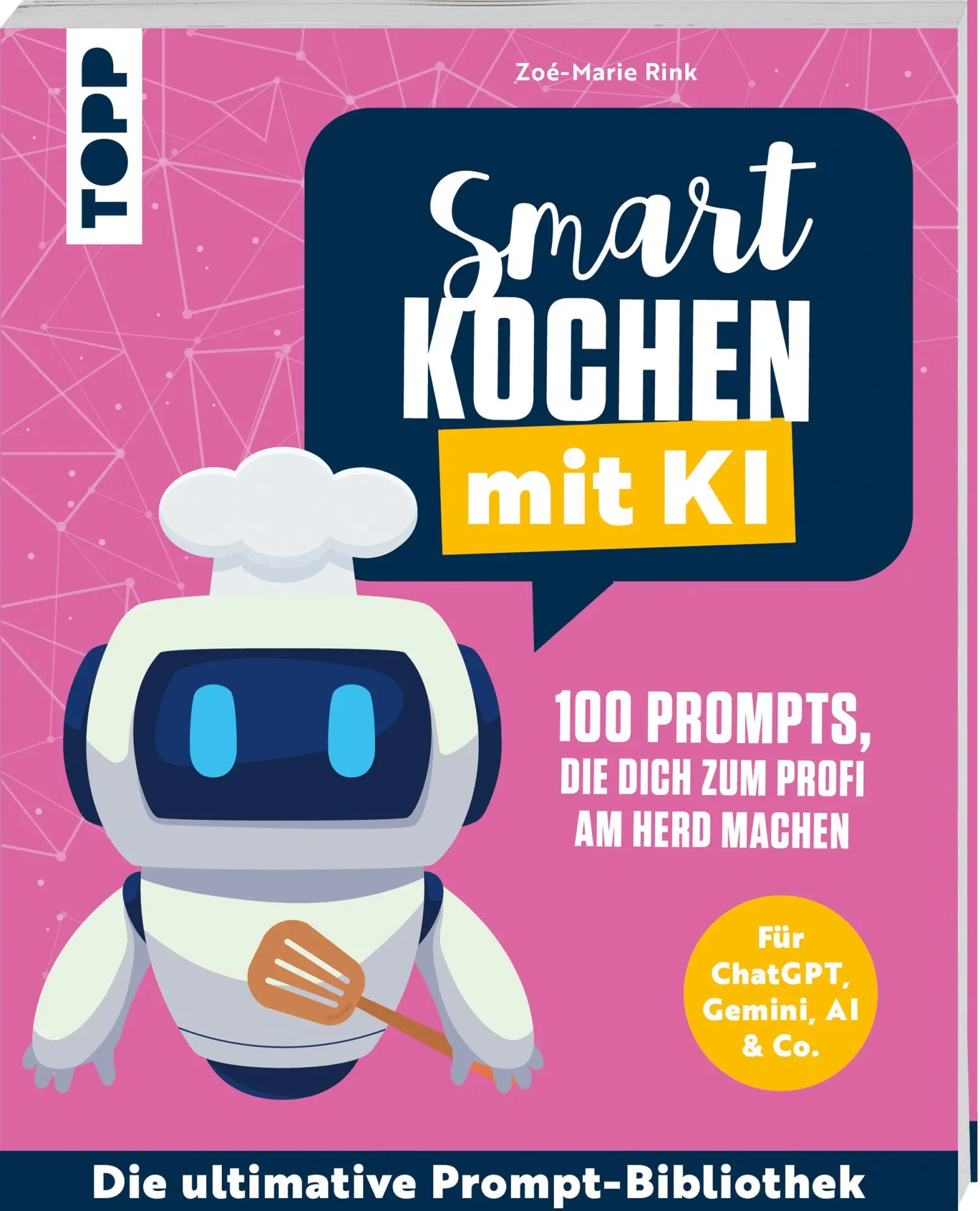 Cover: 9783735854568 | Smart kochen mit KI. 100 Prompts, die dich zum Profi am Herd machen.