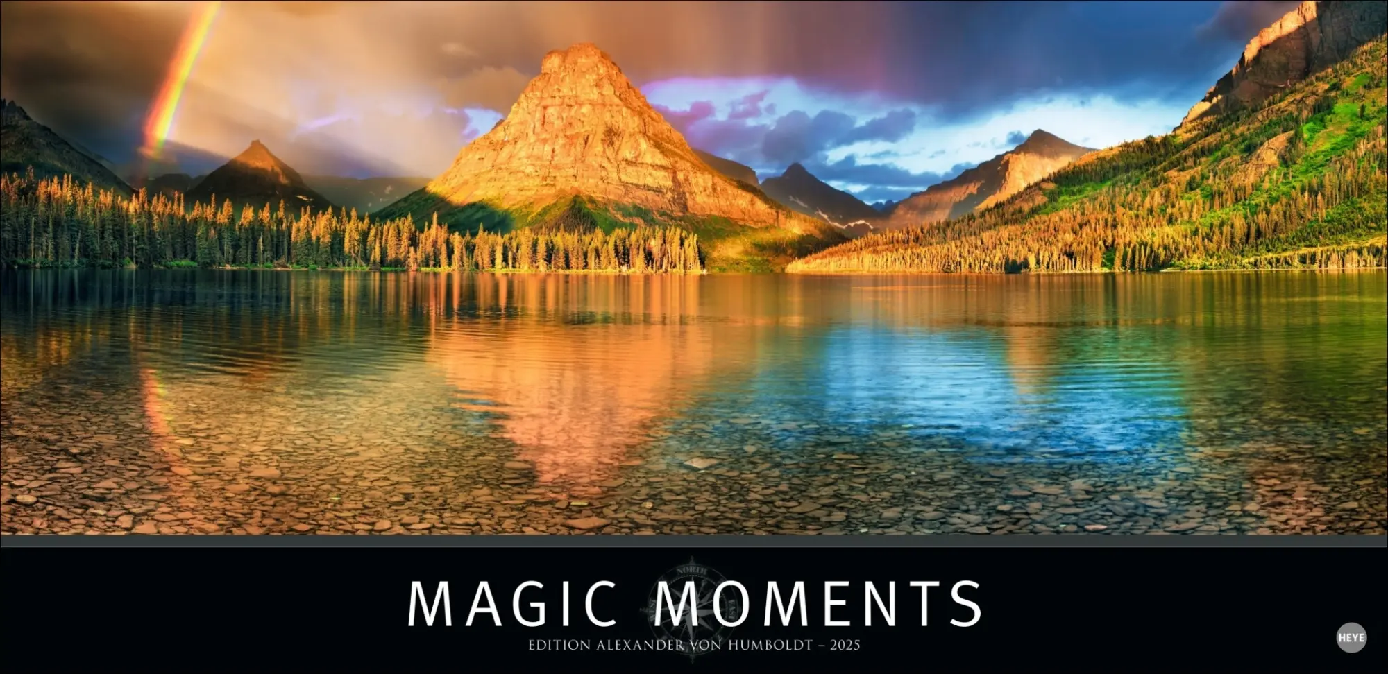 Cover: 9783756404568 | Magic Moments Panoramakalender 2025 | Kalender | Spiralbindung | 2025