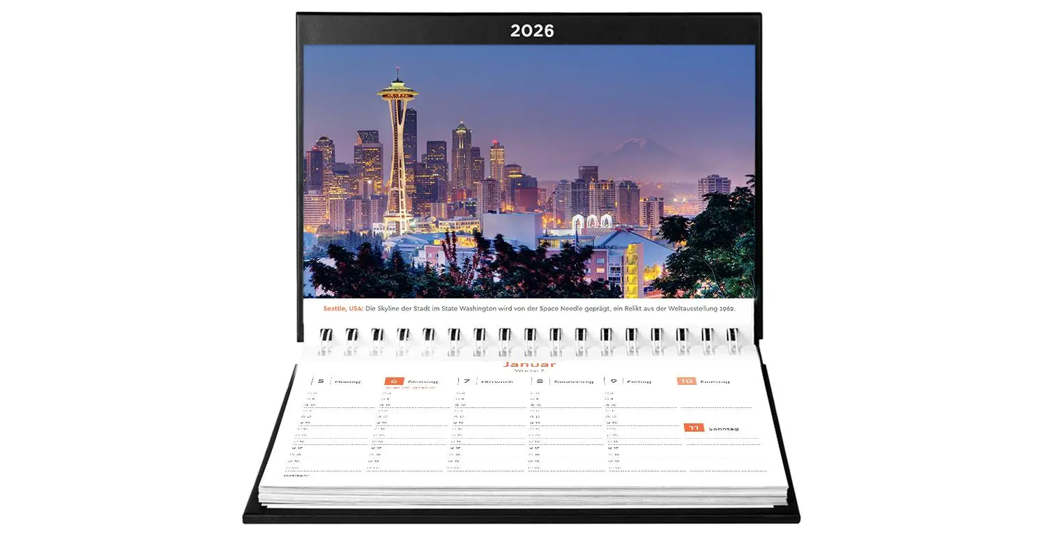 Bild: 9783965914568 | Metropolen - KUNTH Tischkalender 2026 | Kalender | 54 S. | Deutsch