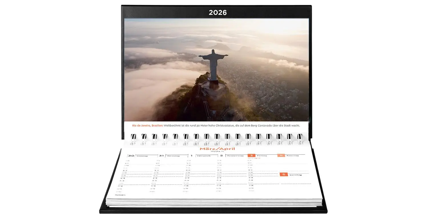 Bild: 9783965914568 | Metropolen - KUNTH Tischkalender 2026 | Kalender | 54 S. | Deutsch
