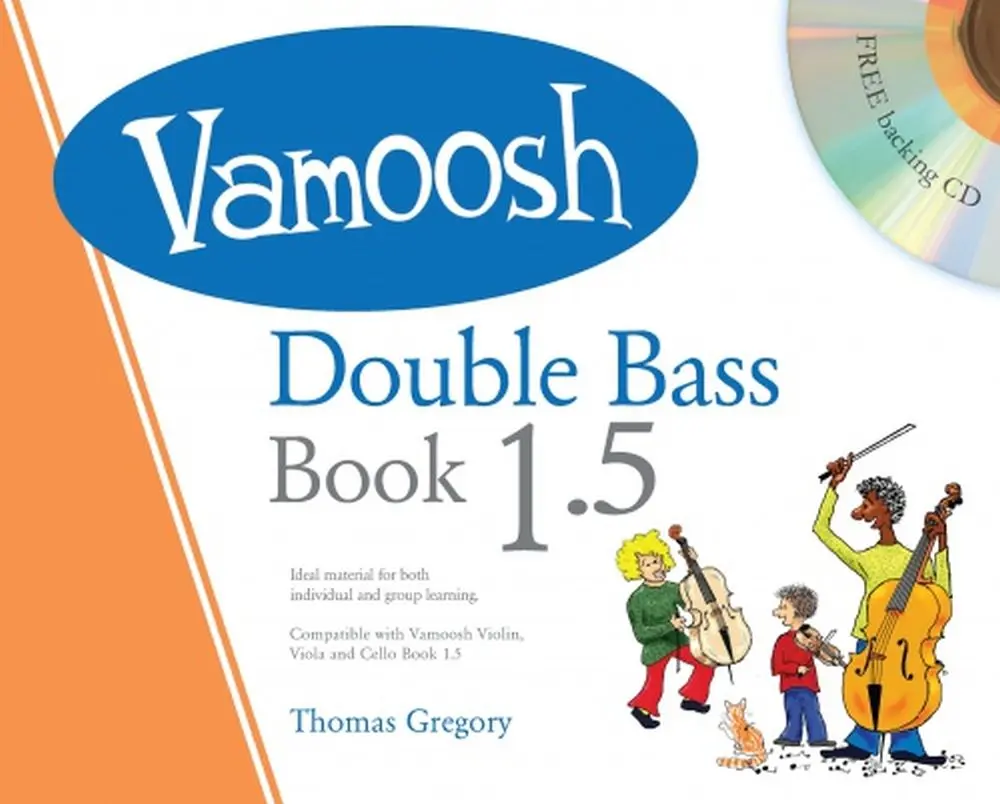Cover: 9790900234568 | Vamoosh Double Bass Book 1.5 | Thomas Gregory | Vamoosh | Buch + CD