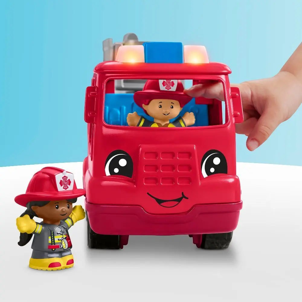Bild: 194735254668 | Fisher-Price Little People Feuerwehrauto | HYR88 | 2024 | Mattel