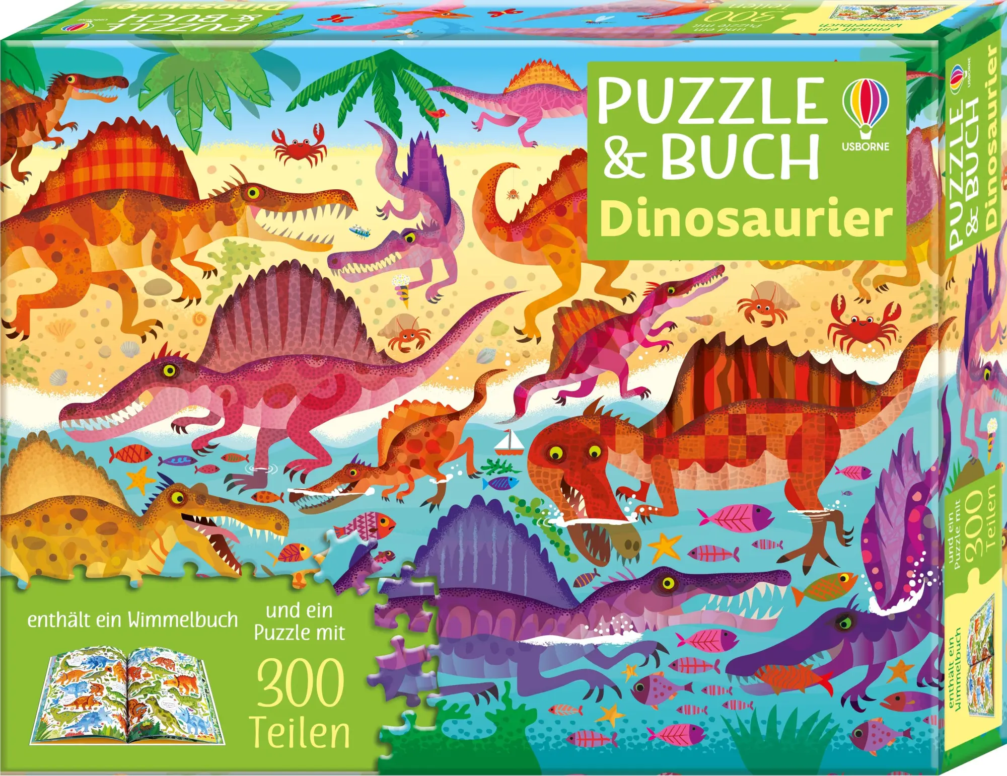 Cover: 9781035704668 | Puzzle &amp; Buch: Dinosaurier | Kirsteen Robson | Spiel | 24 S. | Deutsch