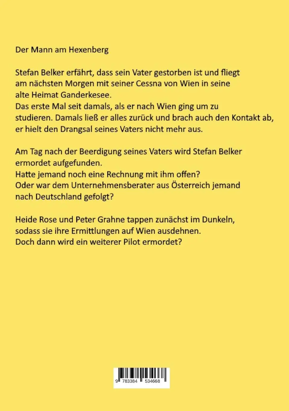 Rückseite: 9783384534668 | Der Mann am Hexenberg | Andrea Wendeln | Taschenbuch | 236 S. | 2025
