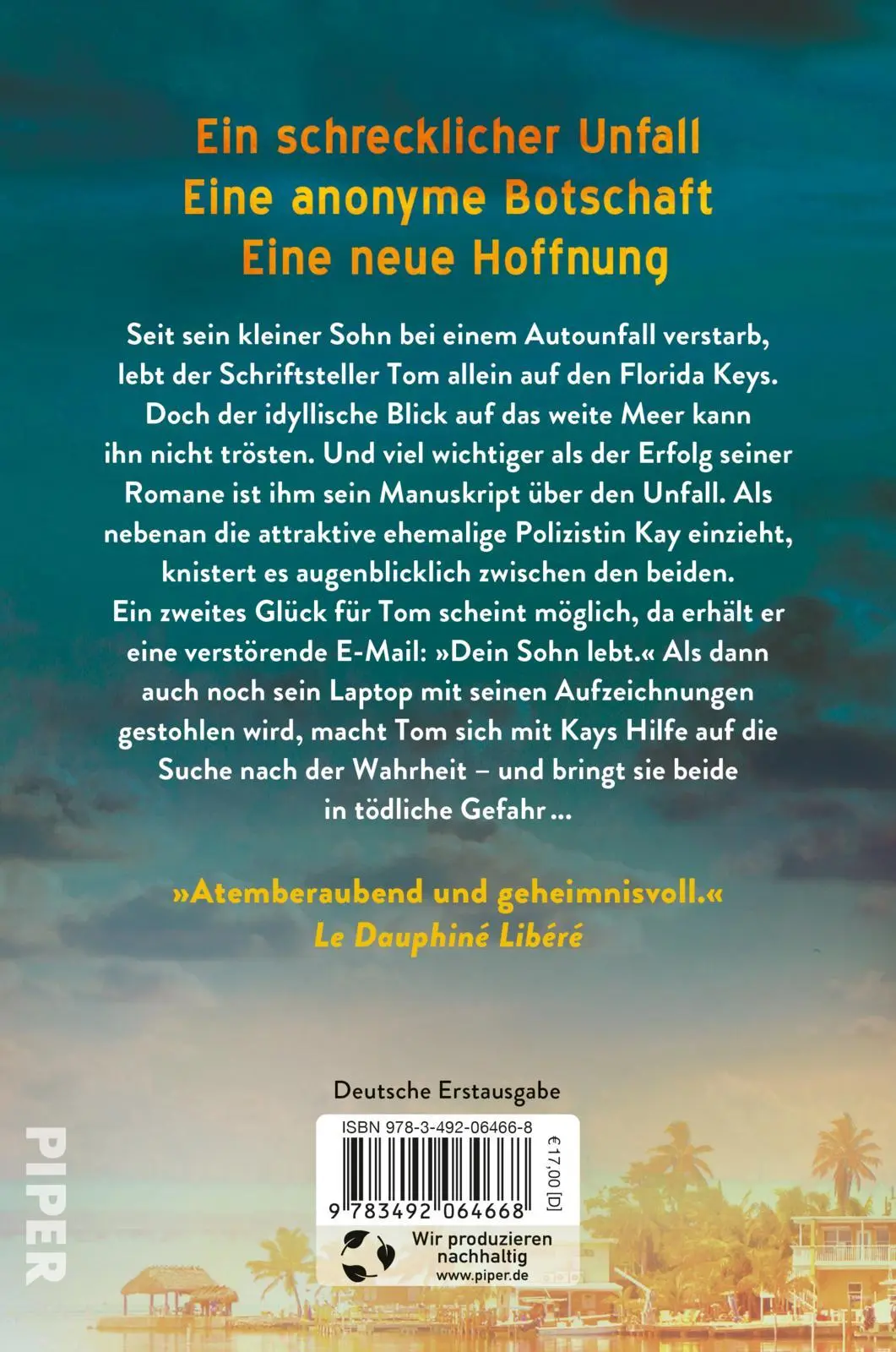 Rückseite: 9783492064668 | Ich finde dich wieder | Mark Miller | Taschenbuch | 384 S. | Deutsch