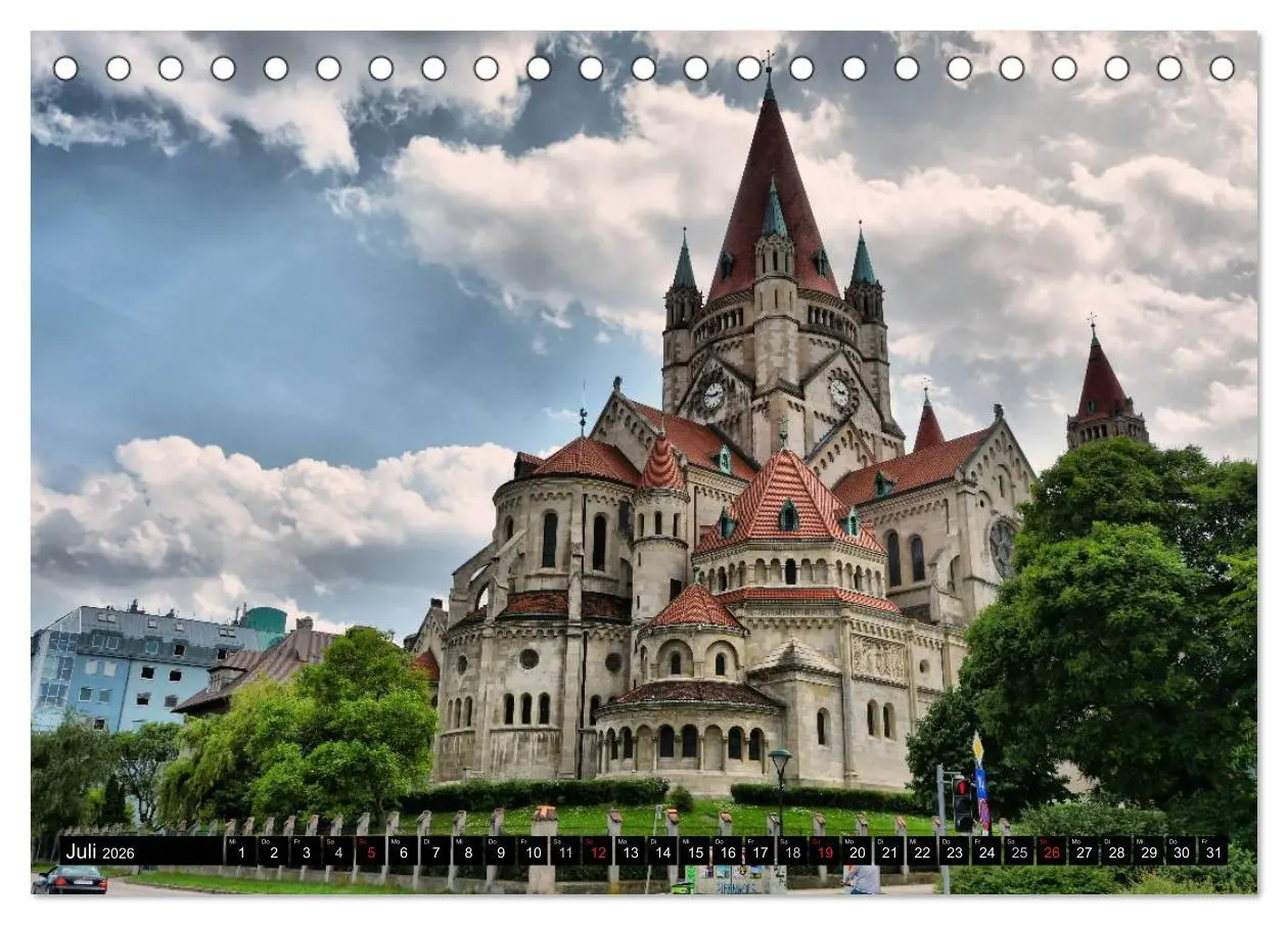 Bild: 9783516054668 | Wien - Österreichs charmante Hauptstadt (Tischkalender 2026 DIN A5...