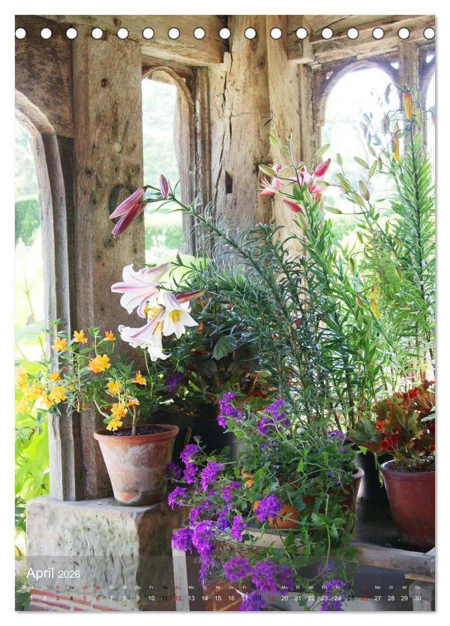 Bild: 9783516364668 | Ferien im Garten (Tischkalender 2026 DIN A5 hoch), CALVENDO...