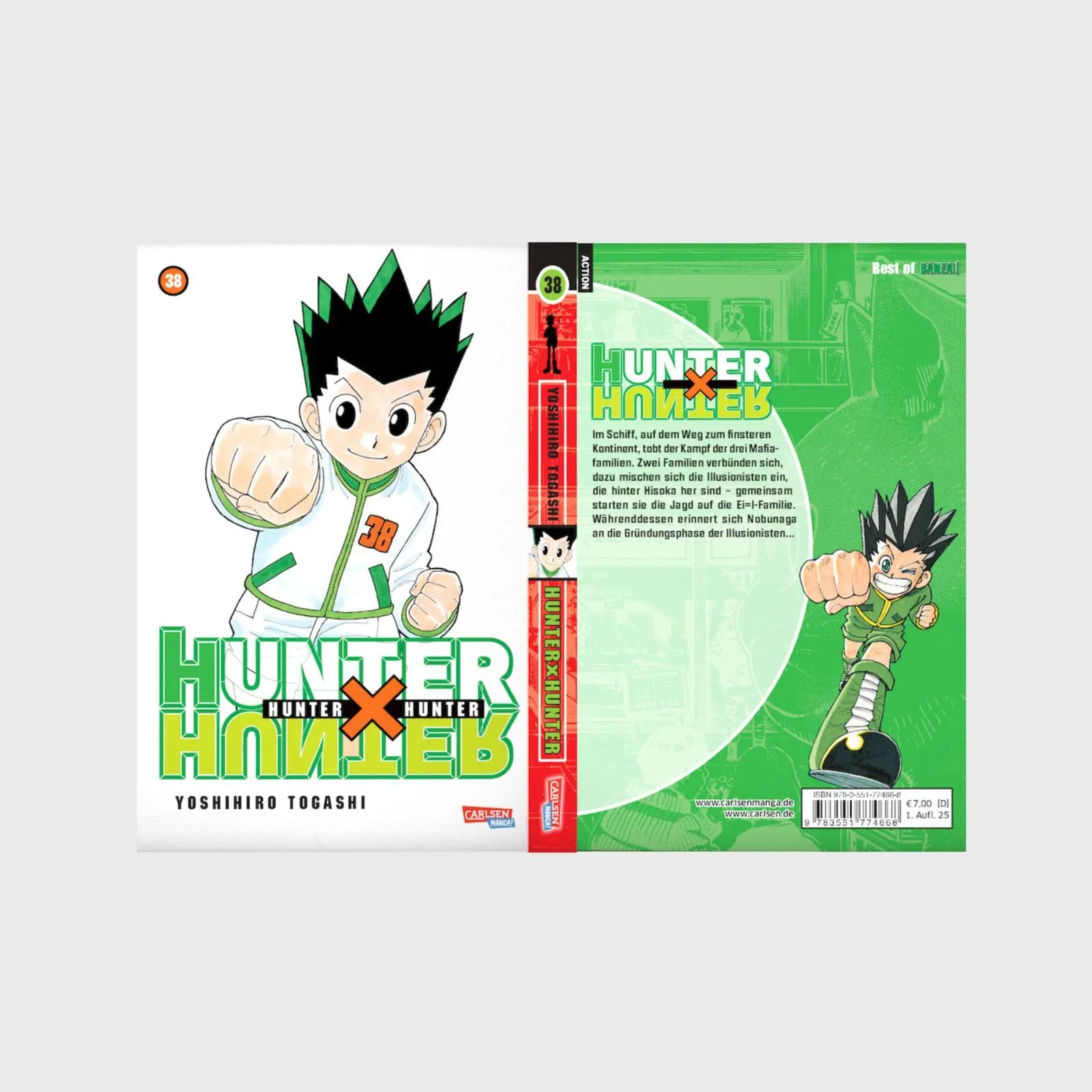 Bild: 9783551774668 | Hunter X Hunter 38 | Yoshihiro Togashi | Taschenbuch | Hunter X Hunter