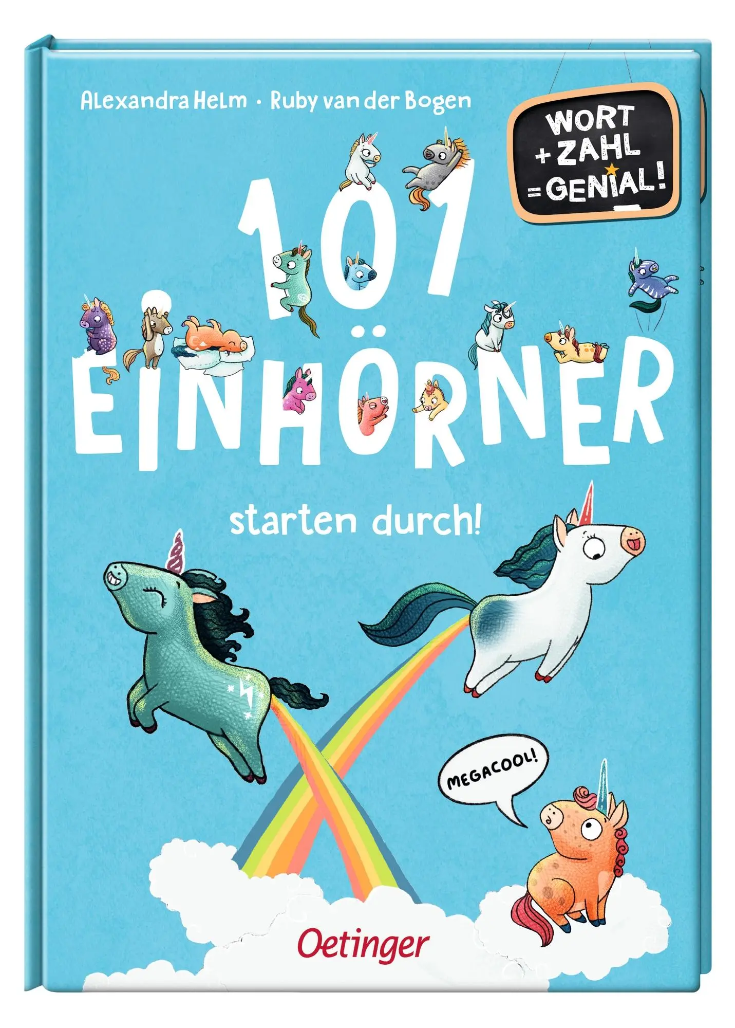 Bild: 9783751204668 | 101 Einhörner starten durch! | Wort + Zahl = genial! Level 1 | Bogen