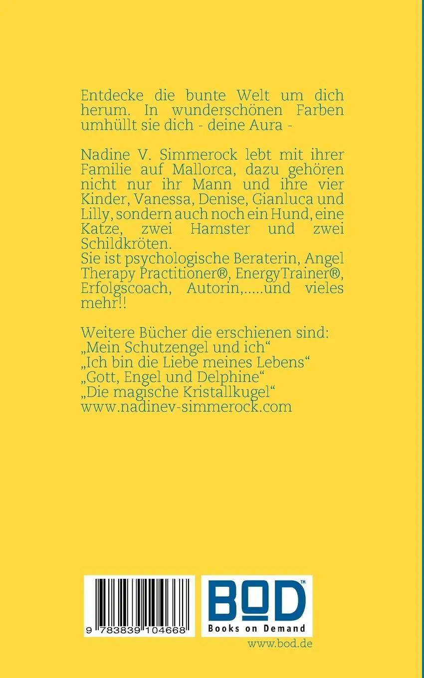Rückseite: 9783839104668 | Das kleine Aurenbuch | Nadine V. Simmerock | Taschenbuch | 68 S.