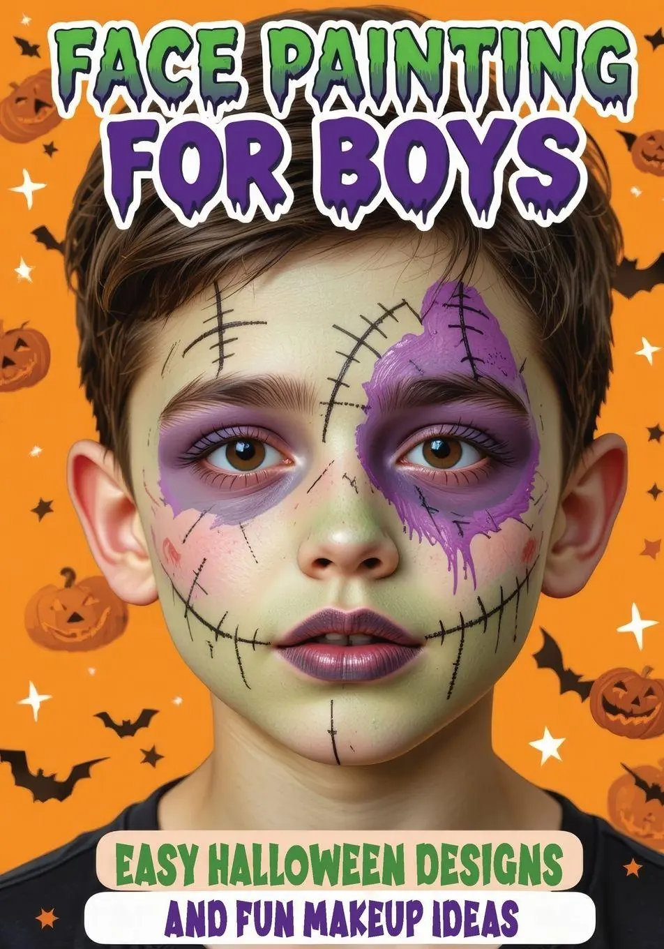 Cover: 9788368294668 | Face Painting for Boys - Easy Halloween Designs and Fun Makeup Ideas
