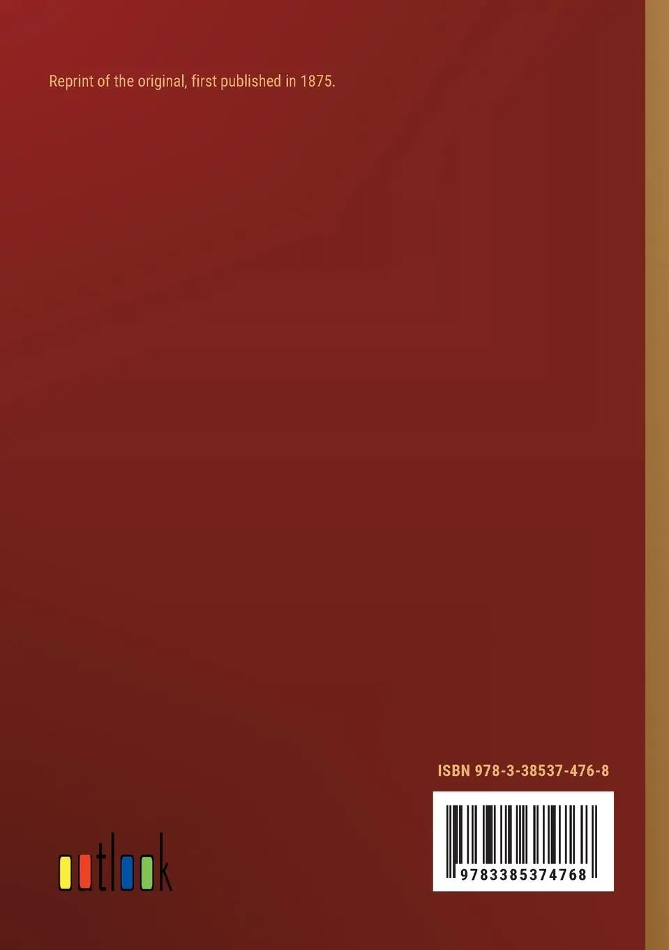 Rückseite: 9783385374768 | Historical Map of Pennsylvania | P. W. Sheafer | Taschenbuch | 2024