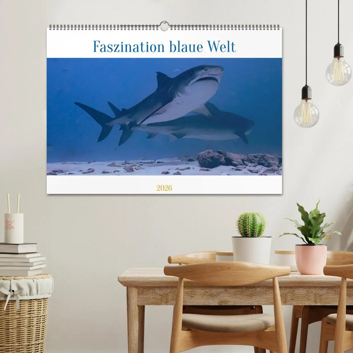 Bild: 9783457574768 | Faszination blaue Welt (Wandkalender 2026 DIN A2 quer), CALVENDO...