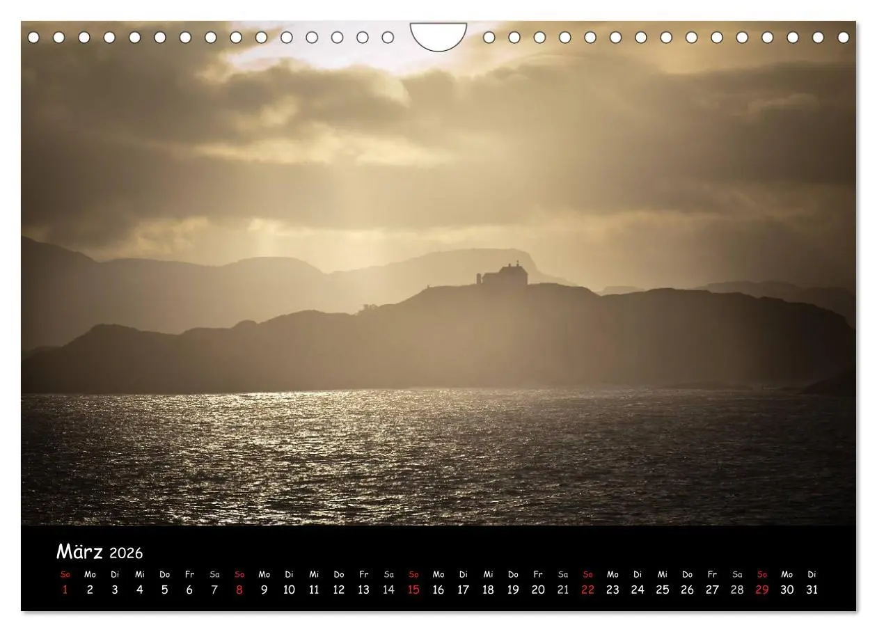 Bild: 9783516114768 | Norwegen (Wandkalender 2026 DIN A4 quer), CALVENDO Monatskalender