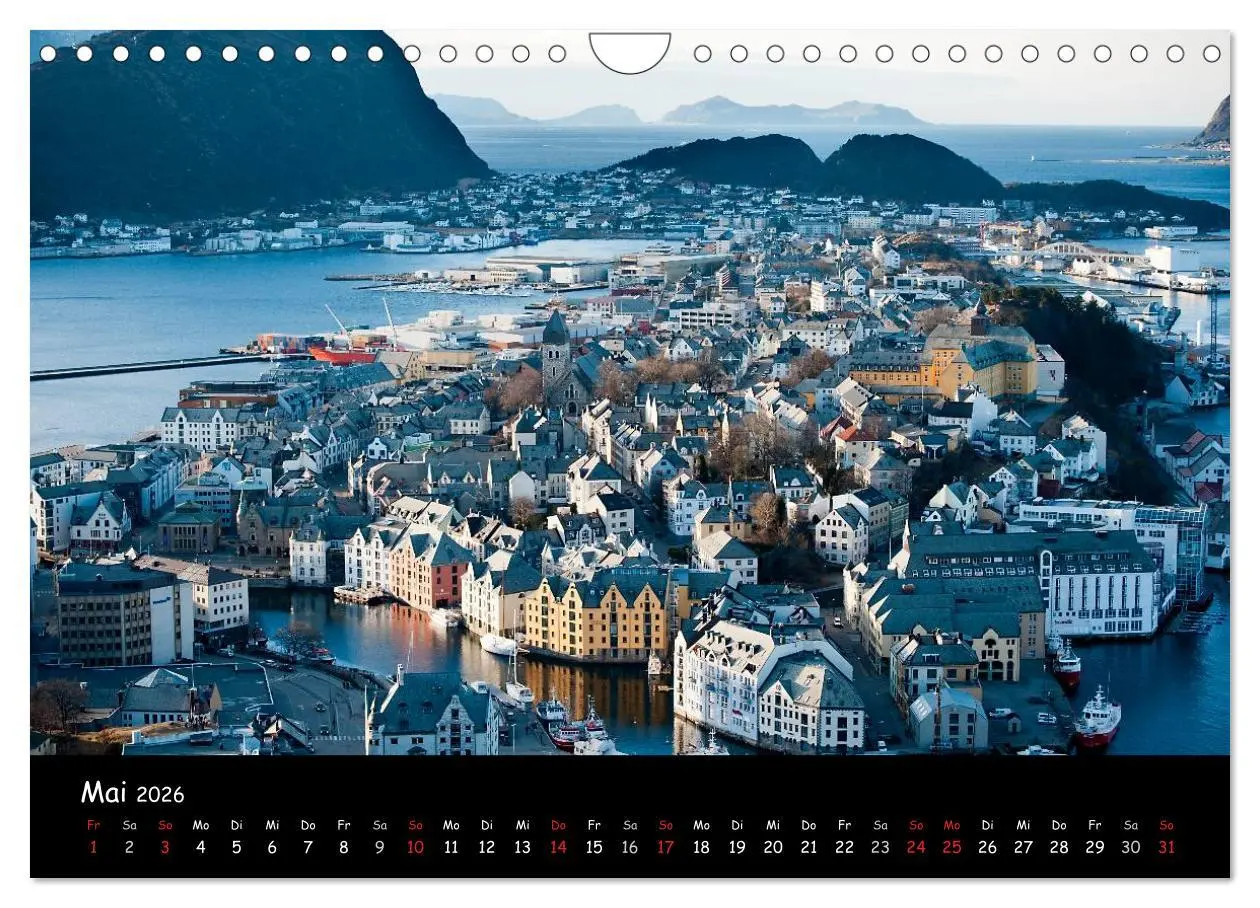 Bild: 9783516114768 | Norwegen (Wandkalender 2026 DIN A4 quer), CALVENDO Monatskalender