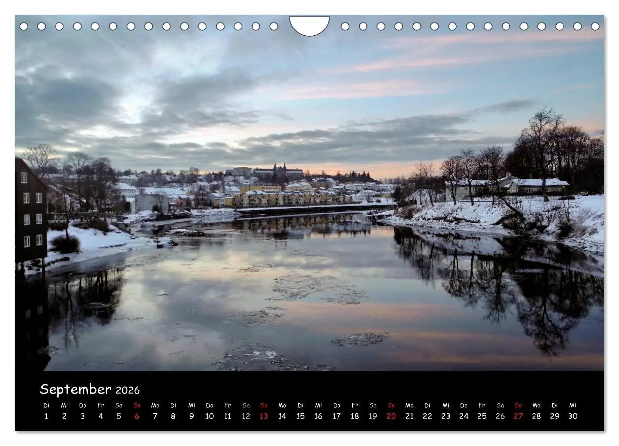 Bild: 9783516114768 | Norwegen (Wandkalender 2026 DIN A4 quer), CALVENDO Monatskalender