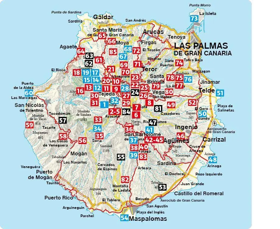 Bild: 9783763314768 | Gran Canaria | Izabella Gawin | Taschenbuch | Rother Wanderführer