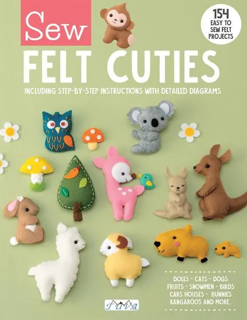Cover: 9786057834768 | Sew Felt Cuties | Tuva Publishing | Taschenbuch | Englisch | 2023